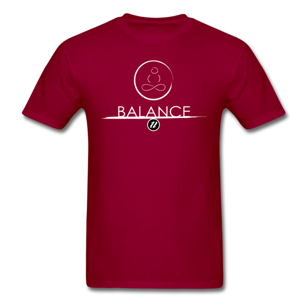 Unisex Classic T-Shirt | Balance - dark red