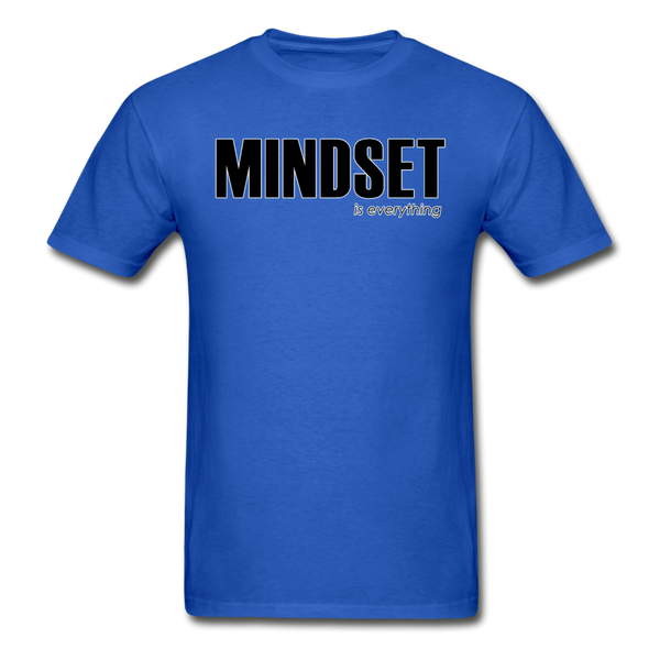 Mindset Adult T-Shirt - royal blue