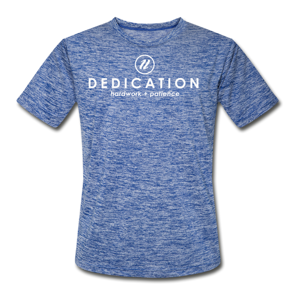 Dedication - heather blue