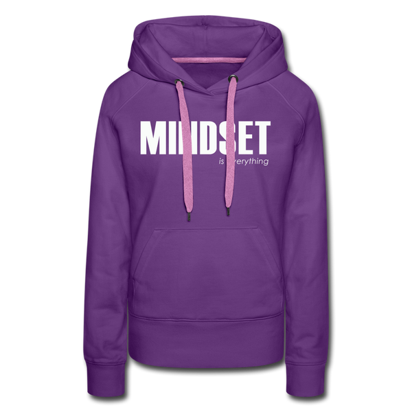 Women’s Premium Mindset Hoodie - purple