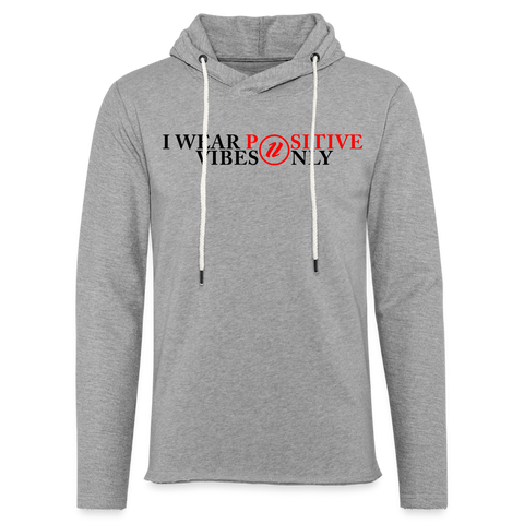 Unisex Hoodie Vibes Only - heather gray