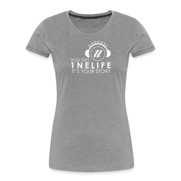 Women’s Your Story BLK - heather gray