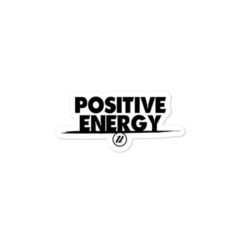 Positive Energy Bubble-free stickers