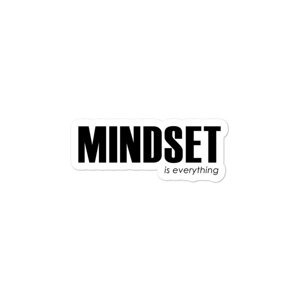 Mindset Bubble-free stickers