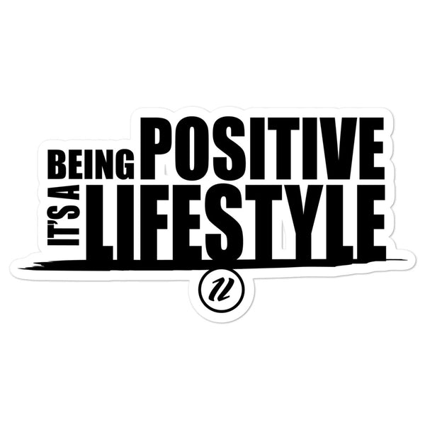 Positive Lifestyle Bubble-free stickers