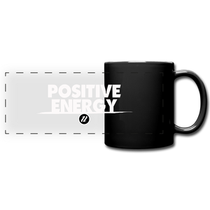 Full Color Panoramic Mug | Positive Energy - black