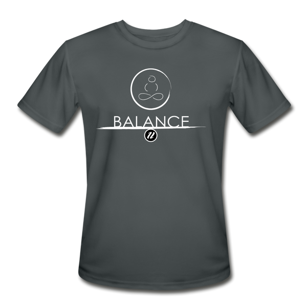Men’s Moisture Wicking T-Shirt | Balance - charcoal