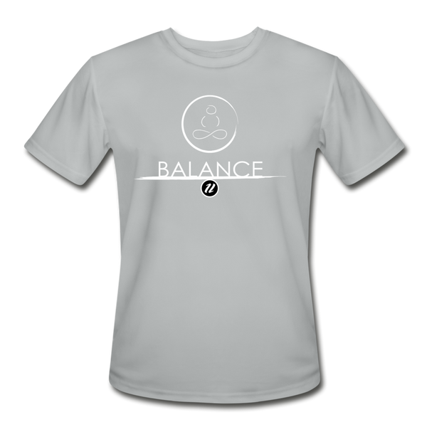 Men’s Moisture Wicking T-Shirt | Balance - silver