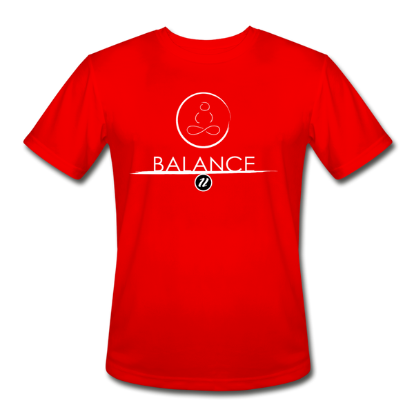 Men’s Moisture Wicking T-Shirt | Balance - red
