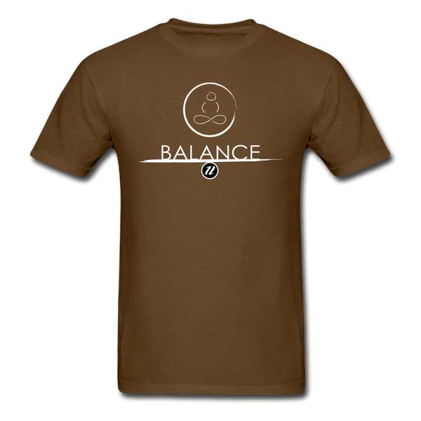 Unisex Classic T-Shirt | Balance - brown