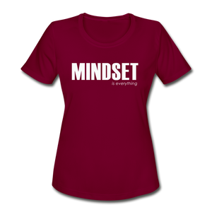 Mindset Performance T-Shirt - burgundy