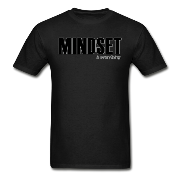 Mindset Adult T-Shirt - black