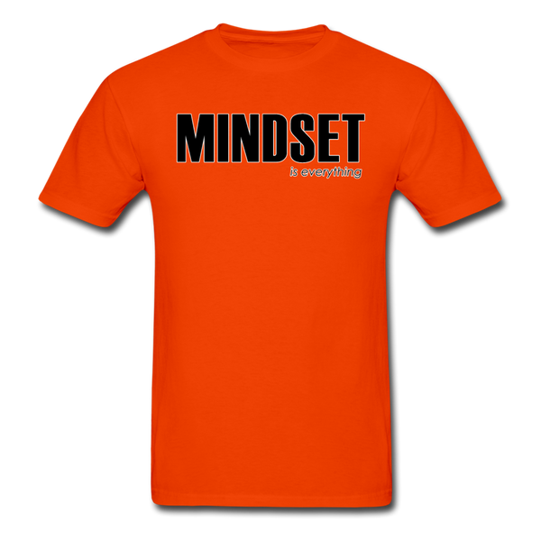 Mindset Adult T-Shirt - orange