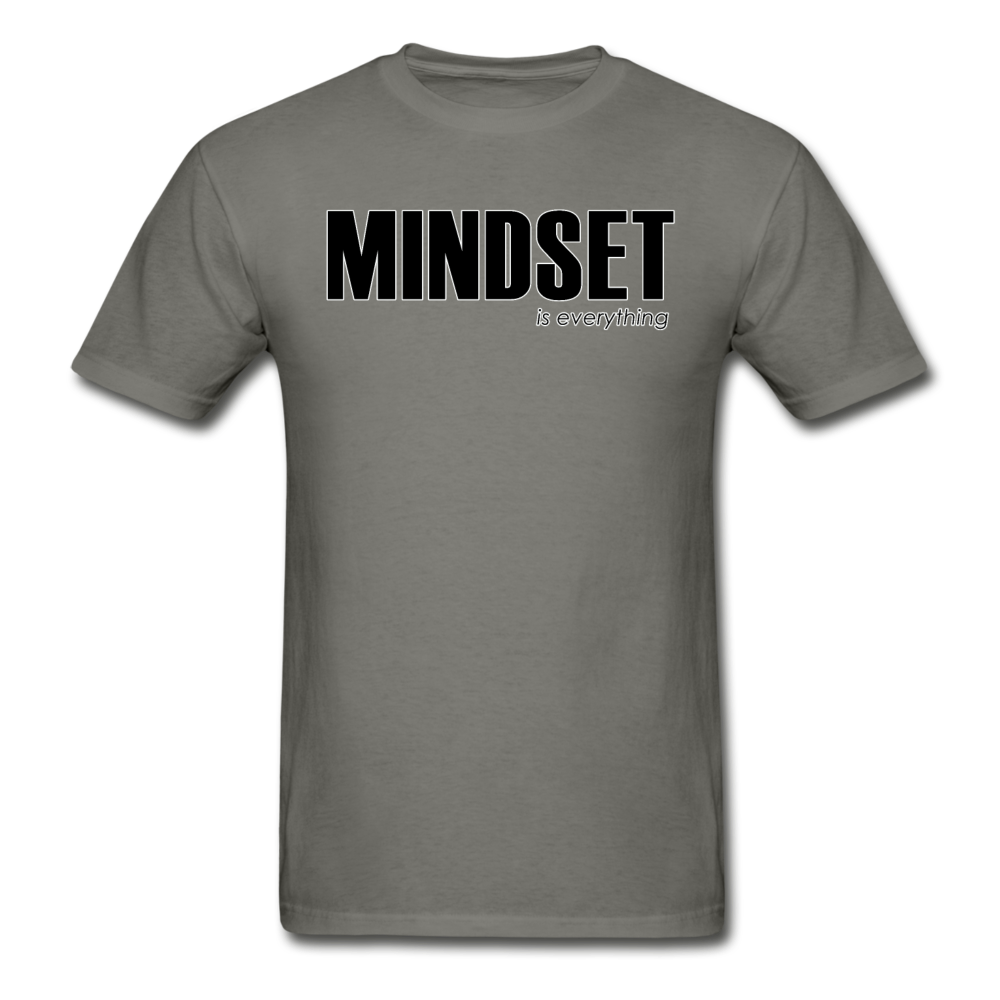 Mindset Adult T-Shirt - charcoal