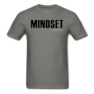 Mindset Adult T-Shirt - charcoal