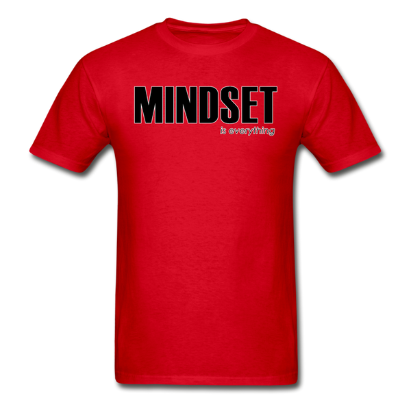 Mindset Adult T-Shirt - red